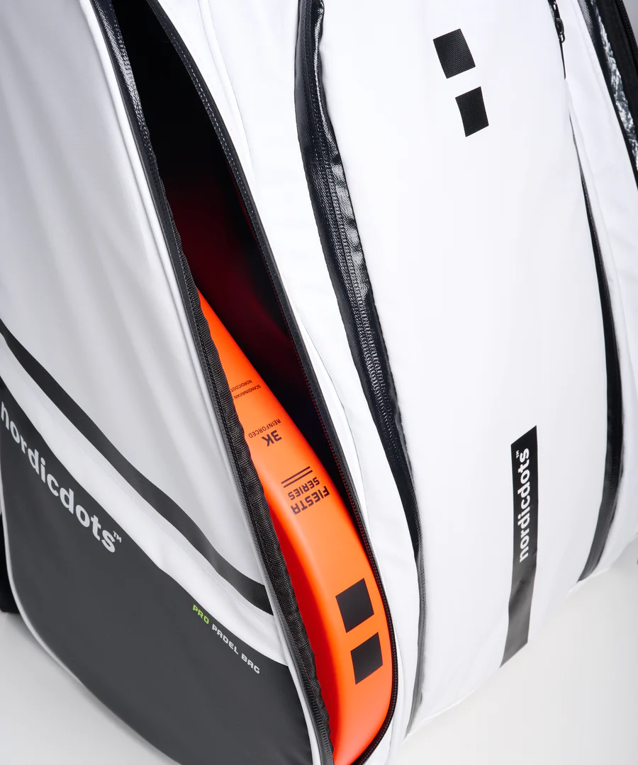 PRO PADEL BAG - WHITE - Image 3