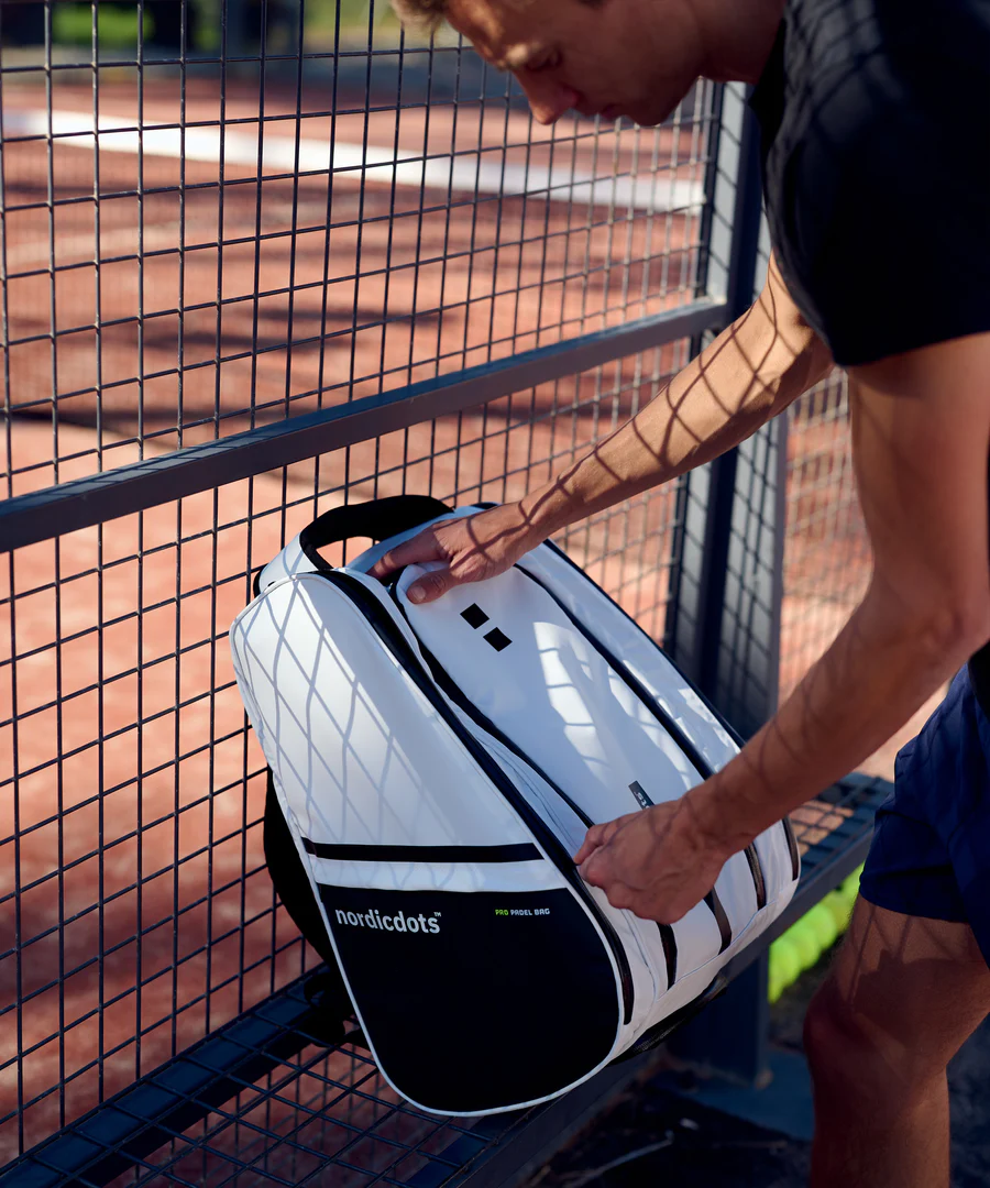 PRO PADEL BAG - WHITE - Image 5